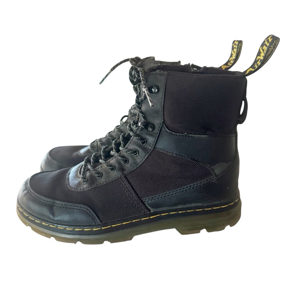 Dr Martens Youth Girl 5 Combs Zip Casual Boot Black